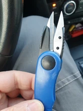 Proleurre-Tijeras de acero inoxidable con forma de Camarón, juego de accesorios de pesca, Sedal plegable, hoja de plomo, cortapelos, aparejos