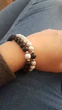 2021 de moda 2 unids/set cuentas de piedra Natural pulsera de Yoga para los amantes distancia imán par de pulseras de joyería de amistad