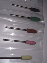 ERUIKA 6 unids/set de goma del taladro del clavo de fresado para manicura poco Flexible pulidora máquina Archivo de clavo eléctrico herramientas de arte