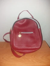 Mini mochila de PU para mujer, bolso de teléfono Shoelder, mochila escolar informal para mujer, mochila escolar de Color sólido con múltiples bolsillos