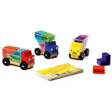 Логическая игра "Грузовички", Bondibon