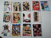 Haikyuu-Lote de 24/25 unidades de Anime japonés Pegatinas para coche, portátil, mochila de bicicleta, bricolaje, impermeable, PVC, pegatinas de juguete