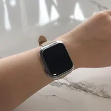 Watch-Band Leather Loop 44mm-Strap Apple High-Quality for Series 6-5/4/3/2-1 42mm-40mm