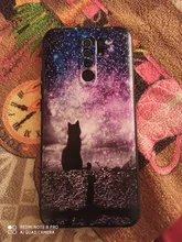 Funda para Xiaomi Redmi 9, funda de silicona con diseño de gato y flor para Redmi 9 redmi9, carcasa a prueba de golpes