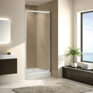 

Shower door cezares eco Ba-1 80x190 Punto, Chrome (eco-o-ba-1-80-p-cr)