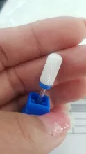 Broca de clavo de cerámica para manicura, taladro eléctrico para máquina, fresa, limas de uñas, amortiguador, accesorios para equipos de manicura