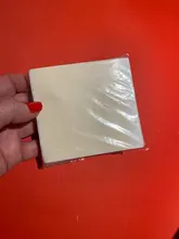 Aomily-Hojas doradas para decoración, láminas de 9x9cm, papel dorado para muebles, decoración de pared, manualidades, color dorado puro brillante, 100 hojas