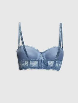 

Ruched Padded Balcony Bra