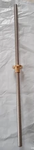 Lead-Screw Trapezoidal-Rod Thread 3d-Printer Brass Lead1mm 8mm T8 CNC with Nut THSL-300-8D
