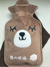 Bag Water-Bottle-Safe Hand Warm Portable Cute Cartoon for Women Explosion-Proof 300-Ml