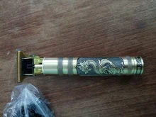 Cortadora de pelo eléctrica para hombre, afeitadora profesional de pelo Dragon Barber, sin cable, USB, 0mm