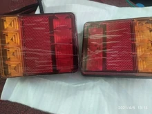 Tail-Light Trailer-Truck Rear-Parts Lamps-Pair Car Led Waterproof 12V 8 for IP65 2pcs