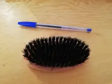 Cepillo para Barba Hemu Natural para hombre, masaje facial de bambú, barbas y bigotes para peinar, novedad de 2020