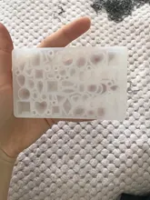 DIY espejo joyería cristal molde de resina epoxy amor geometría Luna variedad piedra preciosa colgante molde