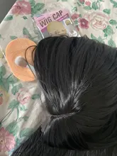 KooKaStyle-peluca sintética de malla con división para mujeres negras, cabellera larga y Lisa, Natural, resistente al calor