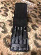 Pinzas antiestáticas de acero inoxidable para mantenimiento de cejas, herramientas de reparación de precisión Industrial, recta, 4 Uds.