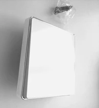 Delviz-Interruptor de cristal para panel grande, dispositivo eléctrico empotrado de lujo con 1 entrada y 2 vías de 16A, luz estándar estilo europeo/británico para montaje de pared