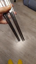 Wooden Chopsticks Cherry Tableware Long Vanzlife No-Slip Pointed Creative