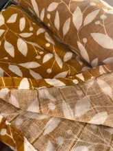 Manta de muselina para bebé, manta de gasa de algodón para recién nacido, pañal de muselina, 120x110cm