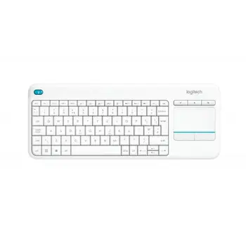 

Logitech K400 Plus RF Wireless keyboard QWERTY US International White