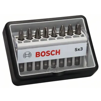 

BOSCH 2607002558 Set 8 tips Robust Line, Sx extradures 49, 8 PCs.