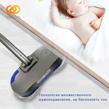 BTCBOT 휴대용 전기 걸레 진공 청소기, 무선 바닥 세척 및 건조, 휴대용 물 스마트 3 in 1 청소기, 90 분