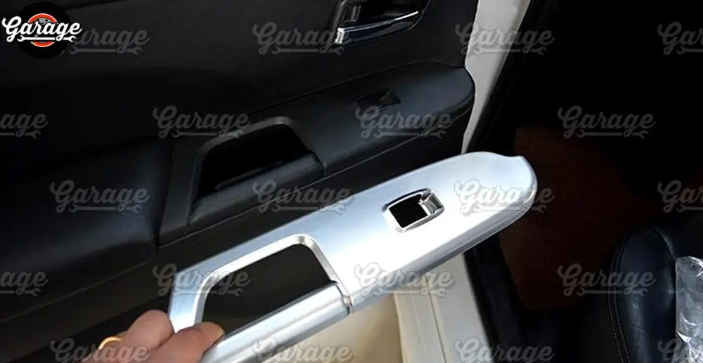 Covers of window swith case for Mitsubishi Outlander Sport 2013- ABS plastic molding 1 set / 4 pcs decoration car stylin