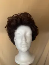 Blice-Peluca de pelo sintético para mujer, postizo de onda corta Natural, Color mezclado, resistente al calor, Kanekalon Peluca de P1B/30 pelucas para uso diario, envío gratis