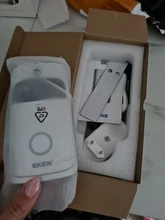 EKEN-Timbre de puerta inteligente con Wifi, cámara de seguridad modelo V5 con intercomunicador y timbre para puerta IP inteligente de visión nocturna con conexión Wifi inalámbrica, perfecta para el hogar