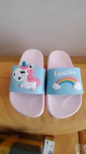 Unicorn Slippers Flip-Flops Beach-Sandals Home Shoes Rainbow Suihyung Toddler Girl Baby