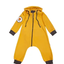 Комбинезон флисовый "Горчица"