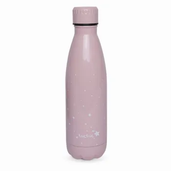 

THERMO PARA BEBE, BABY BOTTLE, METAL bottle, bottle BEIGE METAL for BEBE, HOT bottle drink, liquid BEBE HOT, BEBE
