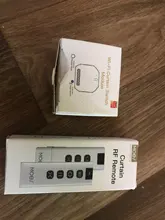 Moeshouse WiFi RF Módulo de persianas inteligentes, interruptor de persiana enrollable, Motor Tuya, Control remoto inalámbrico, trabajo con Alexa Google Home