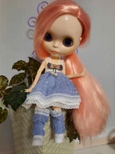 Accesorios de muñeca BJD, 26cm, vestido de muñeca de 10 pulgadas para blyther, sombrero de ropa de muñeca, vestido DIY para niños, ropa de juguete, regalos para niñas, 1/6