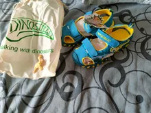 Dinoskulls-Sandalias t-rex para niños, zapatos de playa con punta cerrada y cordones, cierre, novedad de verano 2021