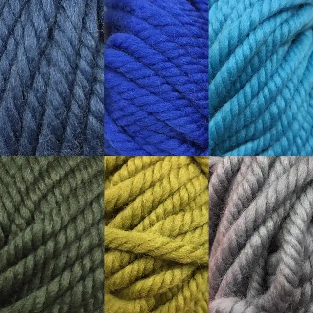  50G 5MM Thick Handknitting Yarn Winter Warm Soft Wool