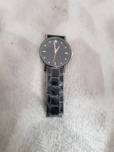 Reloj de pulsera de cuarzo con diamantes para hombre y mujer, cronógrafo minimalista con correa de cuero y diamantes, regalo, Unisex