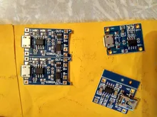 Módulo de cargador de batería de litio tipo c / Micro USB, 5V, 1A, 18650, TP4056, placa de carga con protección, funciones duales, Li-ion 1A