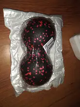 Pelota de miofascia EPP Lacrosse, Bola de masaje de cacahuete de alta densidad, ligera, Fitness, ejercicio, Fascia, alivia el dolor, Yoga