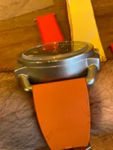 Correa de reloj de goma de flúor de primera calidad, pulsera de 20mm, 22mm y 24mm, barra de liberación rápida, banda de reloj para cada marca