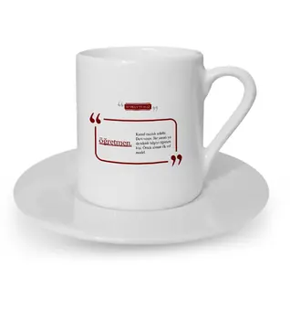 

Personalized Teacher Turkish coffee Cup-1