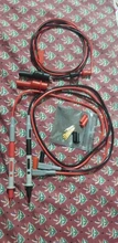Alligator-Clip Probe Cable Test-Hook Banana-Plug Cleqee P1308b 8PCS 4MM