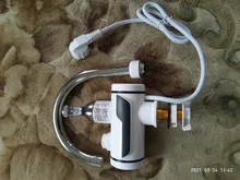 Calentador de agua de ducha eléctrico instantáneo, grifo eléctrico de cocina, calefacción de agua instantánea