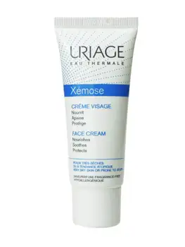 

Uriage xemose 40 ml facial cream moisturises, soothes and protects dry or atopic skin.