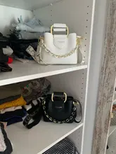 Bolso de lujo de un solo hombro para mujer, bandolera de Cuero de calidad PU, informal, clásico, a la moda, 2021
