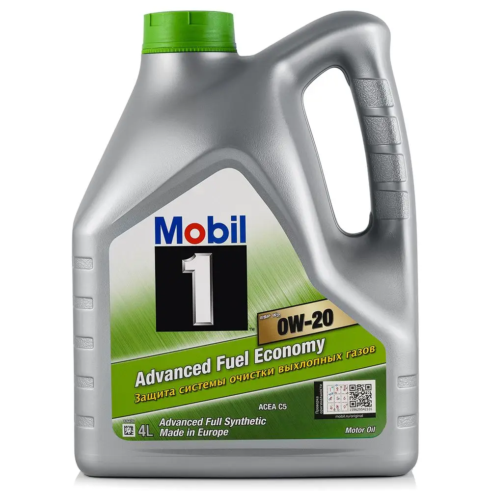 Моторное масло MOBIL 1 ESP X2 0W20 4L (153791)|Моторное масло| |