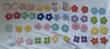 46 unids/caja lindo oso flores decorativos papelería mini pegatinas Scrapbooking DIY álbum diario palo etiqueta