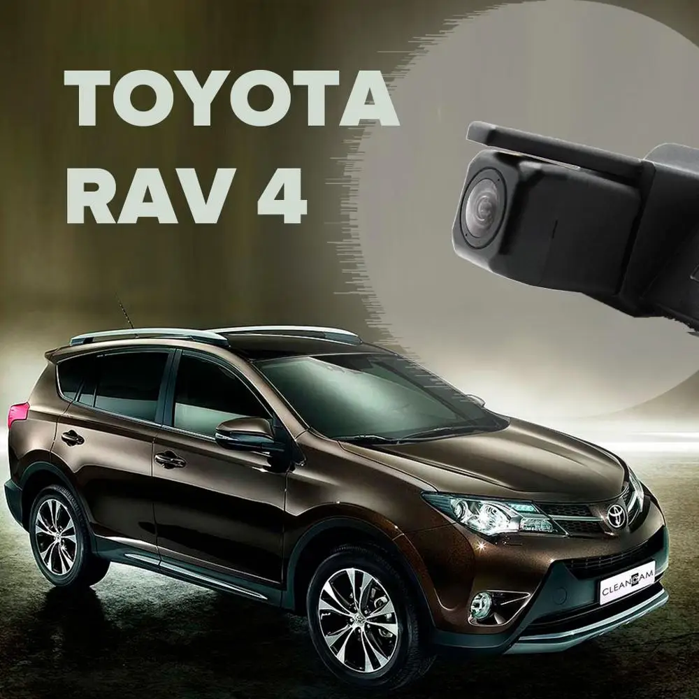 Rear view camera washer for Toyota Rav4 2012 2013 2014 2015 2971 Reverse car cameras hd 360 overview Rav 4 bracket cleancam | Автомобили и