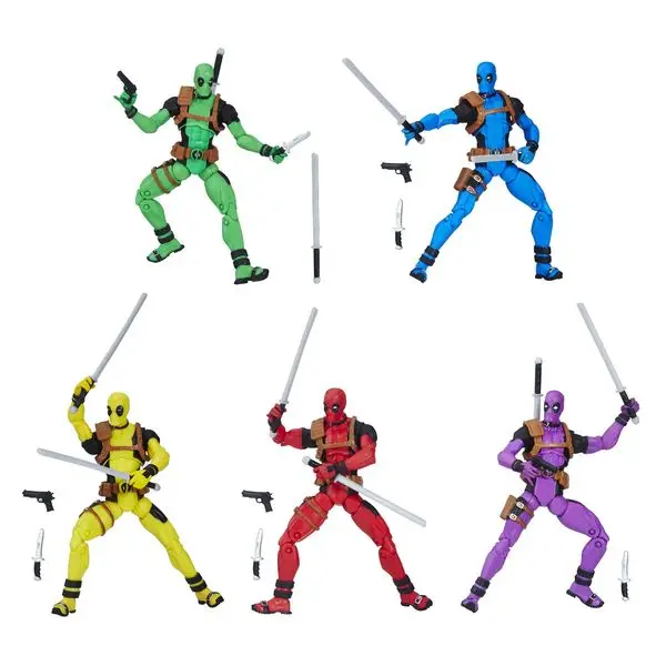 Marvel Legends Deadpool(Pack of 5 figures) Hasbro