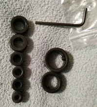Drill-Bit Locator Ring-Positioner-Drill Collars Depth-Stop Wood 3-16mm 8pcs